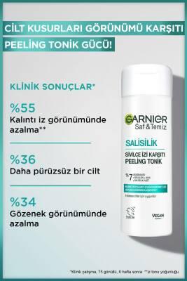 Garnier Salicylic Acid Anti-Acne Scar Peeling Toner: BHA & Niacinamide for Pore Minimizing, Skin Texture Improvement & Blemish Treatment Garnier Salicylic Acid Toner: Acne Scar & Pore Minimizer salicylic acid toner, acne scar treatment, peeling toner, BHA toner, niacinamide toner, pore minimizing toner, skin texture improvement, acne prone skin care, blemish treatment toner, Garnier toner, facial toner, acne treatment, skincare, exfoliation, pore reduction, skin clarity, blemish control, salicylic acid, nia