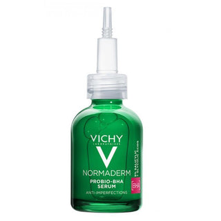 Vichy Normaderm BHA Peeling Serum: Exfoliate, Clarify & Control Oil for Acne-Prone Skin | Blackhead Treatment, Brighter Complexion Vichy BHA Serum: Exfoliate Oily Acne Skin & Treat Blackheads BHA serum, peeling serum, oily skin serum, acne serum, blackhead treatment, Vichy Normaderm serum, exfoliating serum, sebum control serum, skin clarifying serum, Facial Serum, BHA, Probiotic, exfoliation, oily skin, acne-prone skin, blackheads, blemishes, skin texture, skin radiance, oily skin treatment, acne treatment