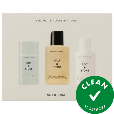 Bergamot & Hinoki Body Care Set: Cleanse, Hydrate & Protect | Aluminum-Free Deodorant, Probiotic, Niacinamide Body Lotio
