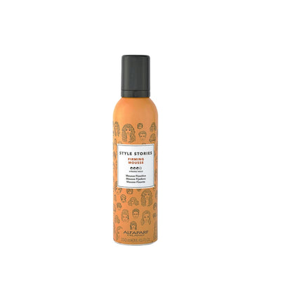 Alfaparf Style Stories Firming Mousse - 8.45 fl oz Hair Styling Mousse with Firm Hold & Sabitleyici Properties
