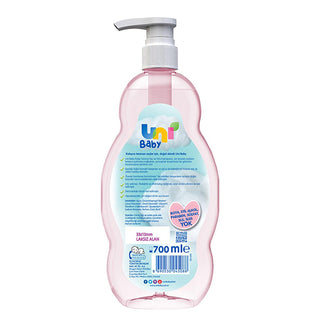 uni baby easy comb shampoo bottle, uni baby hair and body shampoo for children Uni Baby Easy Comb Hair & Body Shampoo - Gentle for Children | 700ml Uni Baby Easy Comb Hair & Body Shampoo 700ml uni-baby, hair-shampoo, body-shampoo, baby-care, gentle-formula, hypoallergenic, pediatric-tested, easy-combing, childrens-products, ai-generated