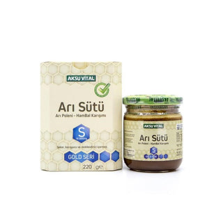 aksu vital bee pollen honey combination 220g, health supplement natural ingredients, organic bee products Aksu Vital Bee Pollen Honey Combination - 220g Aksu Vital Bee Pollen Honey - 220g aksu-vital, bee-pollen, honey, health-supplement, natural-ingredients, organic, ai-generated, wellness, nutritional-supplements, superfoods