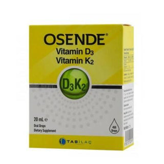 Osende Vitamin D3 K2 Drops: Enhanced Bone Health, Immune Support - Liquid Vitamin D Supplement for Optimal Absorption Osende Vitamin D3 K2 Drops: Bone & Immune Support Vitamin D3, Vitamin K2, Vitamin D3 K2 drops, Vitamin D supplement, Vitamin K supplement, Bone health supplement, Osende Vitamin D3 K2, Liquid Vitamin D3, Liquid Vitamin K2, Vitamin D deficiency supplement, vitamin supplement, bone health, immune support, liquid vitamin, Vitamin D3 drops, Vitamin K2 drops, Osende, health supplement, calcium ab