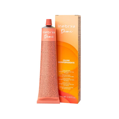 Inebrya Demi Color Demipermanent Hair Dye - Semi-Permanent Hair Coloring Solution for Vibrant Looks