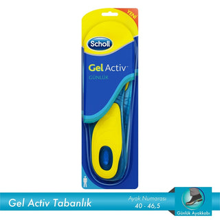 Scholl GelActiv Insoles For Daily Use / Men