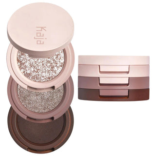 Kaja Eye Bento Bouncy Eyeshadow Trio - Convenient, Cruelty-Free Makeup Solution for Easy Eye Looks Kaja Eye Bento Trio - Easy Cruelty-Free Eyeshadow eyes shadow trio, cruelty-free eyeshadow, sulfate-free makeup, easy eye makeup, portable cosmetics, makeup for busy lifestyles, travel makeup, cruelty-free cosmetics, clean beauty products, eyeshadow palette, compact makeup, on-the-go beauty