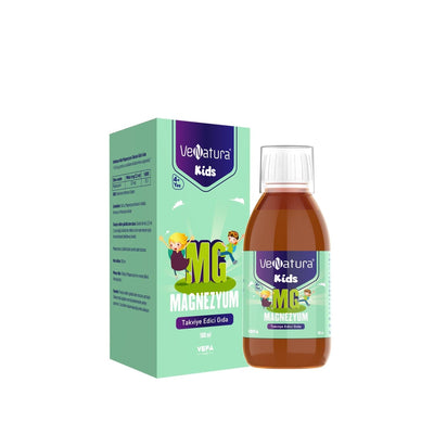 VeNatura Kids Magnesium Supplement - Supports Healthy Growth & Development in Children - 3.38 fl oz
