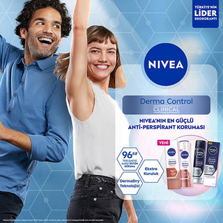 Nivea Men Derma Control Clinical Deodorant Spray - Long Lasting Anti-Perspirant Protection, Alcohol-Free, 5.07 fl oz Nivea Men Derma Control Deodorant Spray - Long Lasting Protection Nivea Men Deodorant Spray, Derma Control Clinical Deodorant, Alcohol-free Deodorant, Anti-perspirant Deodorant for Men, Long-lasting Deodorant Protection, Deodorant Spray for Men, Sensitive Skin Deodorant, Dermatologically Tested Deodorant, Men's Grooming, Personal Care, Hygiene Products