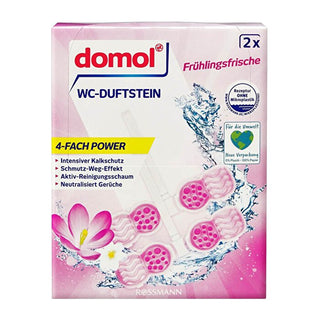 Domol Toilet Freshener Block - Spring Freshness | 96g