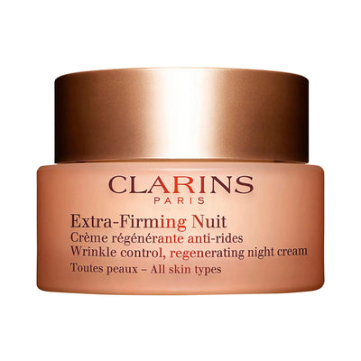 Clarins Extra-Firming Night Moisturizer: Visibly Tightens, Lifts & Smooths Wrinkles - Anti-Aging, Natural Skincare, Nigh