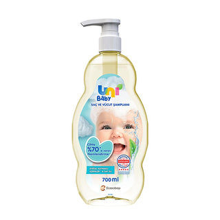 Uni Baby Natural Hypoallergenic Baby Shampoo & Body Wash - Gentle, Moisturizing, Dermatologically Tested - 23.69 fl oz Uni Baby Hypoallergenic Baby Shampoo & Body Wash - Natural & Gentle Baby shampoo, Natural baby care products, Hypoallergenic baby shampoo, Gentle baby cleansing products, Dermatologically tested baby products, Baby body wash, Natural ingredients, Sensitive skin care, Baby skincare, Uni Baby
