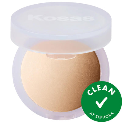 Cloud Set Talc-Free Vegan Setting Powder: Smooth Texture, Minimize Pores, Reduce Shine - Natural Finish, Sensitive Skin 