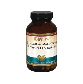 Life Time Q-Calcium Magnesium with Vitamin D & Boron - 120 Capsules