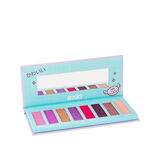 Soda Manga Eyes Far Paleti Kawaii 12g - Compact Kawaii Eye Makeup Palette for Manga Fans Soda Manga Eyes Far Paleti Kawaii 12g - Kawaii Eye Makeup Kawaii makeup, Manga-inspired cosmetics, Japanese makeup products, Eye makeup palettes, Compact cosmetics, Kawaii aesthetic, Travel-friendly makeup, Cosmetic products, Makeup for manga fans, Unique fashion cosmetics, Japanese pop culture makeup, Portable eye palettes
