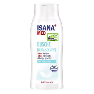 Isana Med Ultra Sensitive Skin Shower Gel - Fragrance-Free, Vegan, DAAB Certified for Sensitive Skin Isana Med Sensitive Skin Shower Gel - Fragrance-Free & Vegan Sensitive skin shower gel, Fragrance-free body wash, Vegan skincare products, DAAB certified shower gel, Dermatologically approved body wash, Hypoallergenic shower gel, Isana Med, Ultra sensitive skin care, Gentle cleansing, Moisturizing shower gel, Fragrance-free skincare, Colorant-free body wash, Vegan body wash, Sensitive skin care products