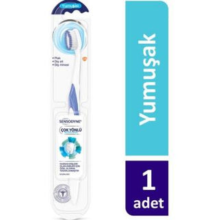 Sensodyne Soft Bristle Manual Toothbrush for Sensitive Teeth - Gentle Oral Care & Multi-Directional Cleaning Sensodyne Soft Bristle Toothbrush for Sensitive Teeth manual toothbrush, soft bristle toothbrush, sensitive teeth toothbrush, gentle oral care, Sensodyne toothbrush, oral hygiene, toothbrush for sensitive teeth, soft toothbrush, gentle toothbrush