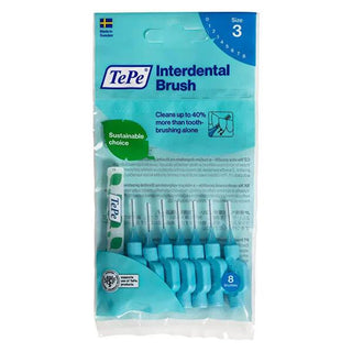 Tepe Interdental Brush 0.6 mm Blue - Pack of 8 for Effective Oral Hygiene Tepe Interdental Brush 0.6 mm - Enhance Oral Hygiene interdental brush, Tepe Arayüz Fırçası, 0.6 mm interdental brush, dental hygiene tool, interdental cleaning, oral hygiene, dental care, Tepe, blue interdental brushes, pack of 8, small brush size, precise cleaning, tight interdental spaces, plaque removal, bad breath prevention, gum health, oral care, dental hygiene products