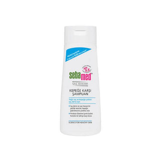 sebamed anti dandruff shampoo 400ml bottle, sebamed anti dandruff shampoo lathering on hair Sebamed Anti Dandruff Shampoo - 400ml Sebamed Anti Dandruff Shampoo - 400ml sebamed, anti-dandruff, shampoo, hair-care, dandruff-treatment, oily-hair, scalp-health, hair-cleanser, sensitive-scalp, ai-generated