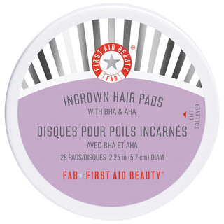 Mini Ingrown Hair Pads with BHA & AHA - Gentle Exfoliating Pads for Ingrown Hair Prevention & Smooth Skin Mini Ingrown Hair Pads - BHA & AHA Exfoliating Pads ingrown hair prevention, exfoliating pads, Glycolic Acid skincare, Salicylic Acid products, Witch Hazel skincare, alcohol-free skincare, sensitive skin products, post-hair removal care, skincare, beauty, bath & body, exfoliation, skincare routine, ingrown hair treatment, razor burn relief, smooth skin, bump-free skin, glycolic acid, salicylic acid, wit