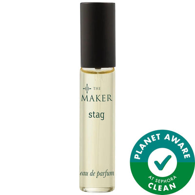 The Maker Stag Eau de Parfum Travel Spray: Seductive Woody Agarwood Scent for Confident Individuals | Earthy, Sustainabl