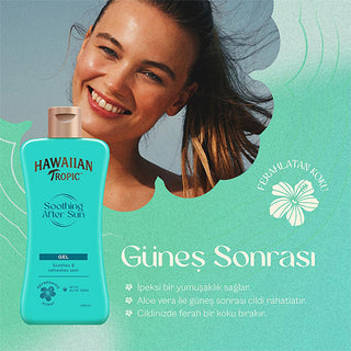Hawaiian Tropic Aloe Vera After Sun Gel: Soothing Sunburn Relief, Vegan & Cruelty-Free, Recycled Packaging - 6.76 fl oz Hawaiian Tropic Aloe After Sun - Soothing Sunburn Relief after sun gel, aloe vera gel, sunburn relief, soothing after sun, vegan after sun, recycled packaging skincare, Hawaiian Tropic after sun, cooling after sun gel, sun damaged skin repair, cruelty-free after sun care, after-sun care, aloe vera, vegan skincare, cruelty-free skincare, recycled packaging, sun care, skincare, hydration, co