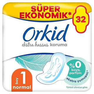 Orkid Feminine Hygiene Pads - Extra Sensitive Protection, Fragrance-Free Sanitary Pads for Women Orkid Feminine Hygiene Pads - Sensitive Protection feminine hygiene pads, sensitive skin protection, fragrance-free sanitary pads, hypoallergenic menstrual products, women's health, menstrual comfort, sanitary products, hygiene essentials, Orkid, extra sensitive protection, comfort during menstruation