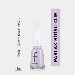 Flormar Nail Enamel Yoğun Pigmentli Oje 464 Lavender Love - Long-Lasting Nail Color with Care Ingredients Flormar Nail Enamel - Long Lasting & Healthy Nails nail enamel, nail polish, long-lasting nail color, nail care polish, Flormar Nail Enamel, Yoğun Pigmentli Oje, lavender love, 464, nail health, cosmetics, beauty products, nail care, vibrant nail color, durable nail polish
