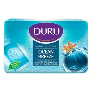 Duru Solid Soap Ocean Breeze Fragrance - Refreshing Bathing Experience for All Ages Duru Ocean Breeze Solid Soap - Refreshing & Gentle for All Duru Solid Soap, Ocean Breeze fragrance, Solid Shower Soap, Refreshing Bathing Experience, Suitable for Children, Family Friendly, Gentle Soap, Long-Lasting Fragrance, Refreshing Soap, Calming Soap, Soothing Bathing Experience