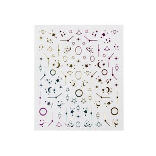 Nascita Galaxy Nail Stickers - Easy DIY Nail Art Decoration for Various Designs Nascita Galaxy Nail Stickers for Easy Nail Art nail stickers, nail art, nail decoration, DIY nail design, temporary nail art, beauty, cosmetics, nail care, nail fashion, salon-quality nail art at home, easy nail application, removable nail stickers, acetone removal, nail creativity, nail versatility