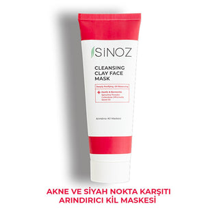 Sinoz Acne & Blackhead Purifying Facial Mask: Deep Pore Cleansing, Oil Control, and Natural Extracts for Clearer Skin Sinoz Acne Mask: Purify Pores & Clear Blackheads - Natural Formula acne face mask, blackhead removal mask, pore cleansing mask, oily skin mask, deep cleansing face mask, natural clay mask, facial treatment for acne, skin purifying mask, acne treatment, blackhead treatment, pore minimizer, oil control, kaolin clay, calendula extract, cucumber extract, chamomile extract, facial mask, skin care