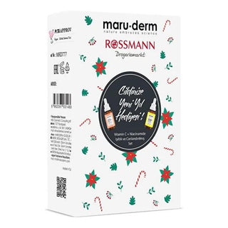 Maruderm C Vitamin + Niacinamide Serum Set - Brightening, Hydrating, Anti-Aging Duo for All Skin Types Maruderm C Vitamin + Niacinamide Serum Set - Brightening & Anti-Aging C Vitamin Serum, Niacinamide Serum, Skin Brightening, Anti-Aging, Hydrating Serum, Serum Set, Skincare, Beauty Products, Brightening Serum, Anti-Aging Serum, Hydration, Skin Care, Maruderm, C Vitamin, Niacinamide, Hyaluronic Acid, Panthenol, Peptide, Normal Skin, Dry Skin, Oily Skin, Combination Skin