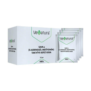 venatura sam-e supplement sachets, packaging of venatura sam-e supplement VeNatura SAM-e Supplement - 30 Sachets VeNatura SAM-e Supplement - 30 Sachets venatura, sam-e, supplement, health, adults, wellness, dietary, sachets, ai-generated, single-use
