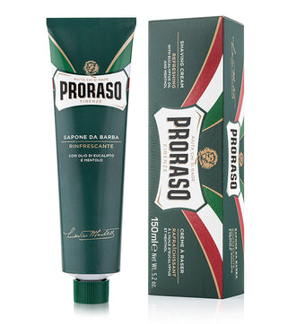 Proraso Eucalyptus Shaving Cream for Men - Natural, Menthol Infused, 1.69 fl oz