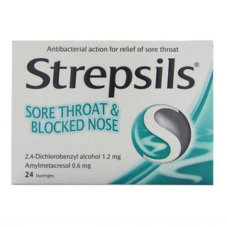 Strepsils Menthol 24 Lozenges Pack of 2