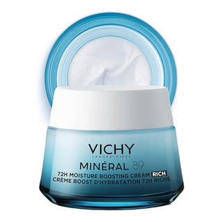 Vichy Mineral 89 72H Moisturizing Care Cream Rich Texture 50ml