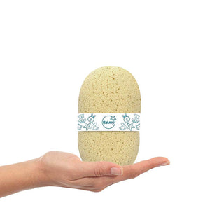 Natural Cotton Baby Bath Sponge - Soft & Gentle | Ideal for All Skin Types