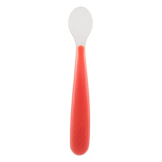 Chicco Soft Silicone Spoon Red 6 Months+