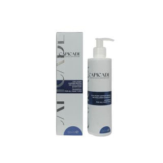 capicade collagen caffein biotin shampoo, 220ml bottle of capicade shampoo Capicade Collagen Caffein Biotin Shampoo - Hair Health | 220 ml Capicade Collagen Shampoo - Hair Health Solution | 220 ml capicade, collagen-shampoo, caffein-shampoo, biotin-shampoo, hair-health, natural-hair-care, sulfate-free, volumizing-shampoo, nourishing-shampoo, ai-generated