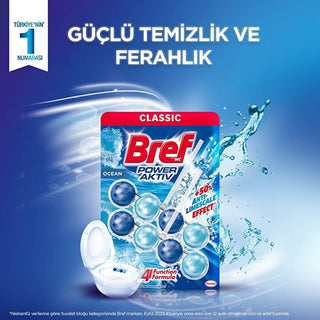 Bref Toilet Block Duo Pack - Ocean Scent | 2 Solid Blocks