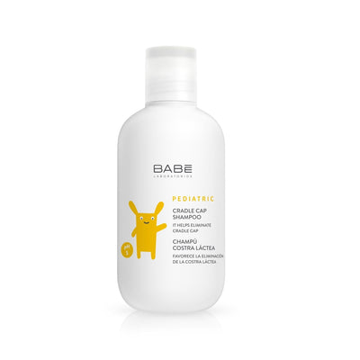 Babe Pediatrik Cradle Cap Shampoo 200ml: Gentle & Effective Baby Shampoo for Newborn Cradle Cap Removal & Scalp Care - P