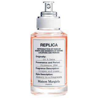 REPLICA' On A Date Eau de Toilette - Luxurious Floral Perfume with Rose & Black Currant REPLICA' On A Date Eau de Toilette - Luxurious Floral Perfume floral perfume, eau de toilette, luxury fragrance, rose perfume, black currant scent, sensual fragrance, warm floral scent, high-end perfume, fragrance for women, perfume, luxurious scent, romantic fragrance