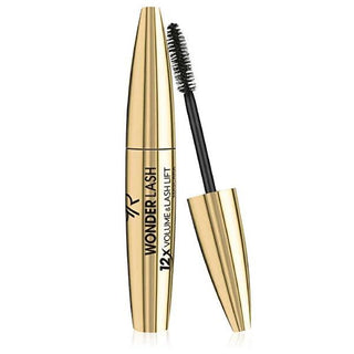 Golden Rose Maskara Wonder Lash Mascara - 12x Volume, Provitamin B5 Enriched, Intensely Black Golden Rose Maskara Wonder Lash - 12x Volume & Intensely Black Mascara, Eyelash Enhancement, Volume Mascara, Provitamin B5 Mascara, Black Mascara, Golden Rose, Beauty Essentials, Makeup, Eye Makeup, Lash Enhancement, Cosmetics, Beauty Products, Eye Care, Makeup Essentials