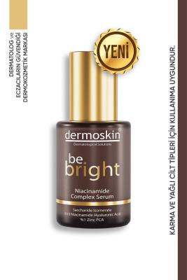 Dermoskin Be Bright Niacinamide Complex Serum for Oily & Combination Skin - Hydrating, Pore Minimizing, 30ml Dermoskin Be Bright Niacinamide Serum for Oily Skin Niacinamide Complex Serum, Dermoskin Be Bright Serum, Niacinamide for skin, Serum for combination skin, Serum for oily skin, Hyaluronic Acid serum, Skin hydration serum, Acne scar treatment serum, skincare, oily skin, combination skin, anti-aging, pore minimizing, hydrating serum