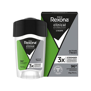 Rexona Men Clinical Protection Active Fresh Antiperspirant Cream Deodorant