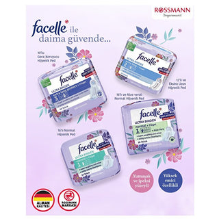 Facelle Pad Ultra Night Protection Winged 10 pcs