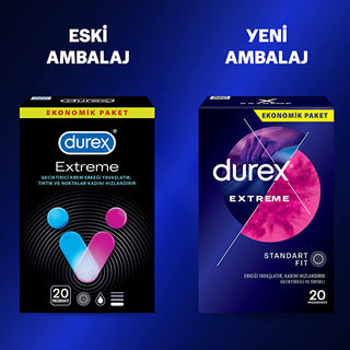 Durex Extreme Condoms Economical Pack of 20
