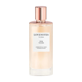 LOVENOTES by Ariana Grande Pink Woods Eau de Parfum - Fresh Florals Perfume for Women with Jasmine Petals & Cashmere Woods LOVENOTES Pink Woods Eau de Parfum - Fresh Florals Perfume LOVENOTES Pink Woods Eau de Parfum, Ariana Grande fragrance, Fresh Florals perfume, Jasmine Petals scent, Cashmere Woods fragrance, women's perfume, elegant fragrance, sophisticated scent, unique fragrance, floral perfume, Ariana Grande perfume, LOVENOTES fragrance collection, gift for her, perfume for women, fresh floral scent
