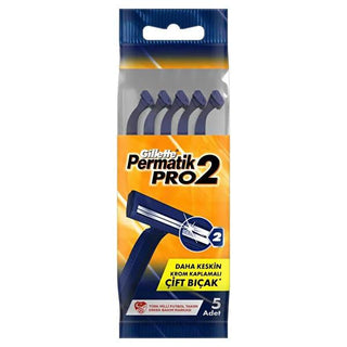 Permatik Razor Blades Pro 2 5-Pack - High-Quality Replacement Blades for Smooth Shaving Permatik Pro 2 Razor Blades 5-Pack - Smooth Shaving Permatik razor blades, Replacement razor blades, Shaving accessories, Permatik Pro 2 blades, Bulk razor blades, Razor blades, Shaving supplies, Grooming essentials, Men's grooming, Personal care