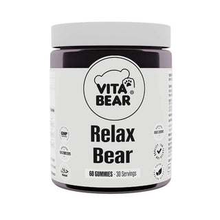vita bear relax bear gummies 60 count packaging, vita bear relax bear gummies in berry flavor, children enjoying vita bear relax bear gummies Vita Bear Relax Bear Gummies - 60 Count Vita Bear Relax Bear Gummies - 60 Count vita-bear, gummies, stress-relief, natural-supplement, berry-flavor, chewable, relaxation, adult-health, ai-generated, wellness