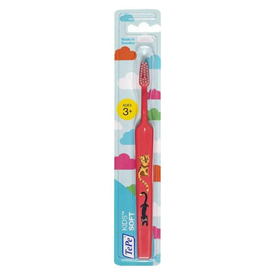 Tepe Kids Soft Toothbrush for Children Aged 3-5 Years - Gentle on Gums, Effective Cleaning